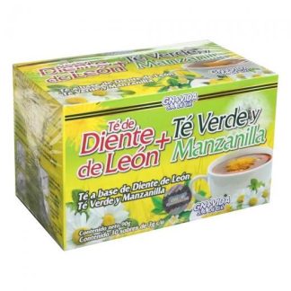 TE DE DIENTE DE LEON TE VERDE Y MANZANILLA C 30 SOB. 3G GN+VIDA