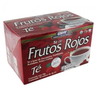 TE DE FRUTOS ROJOS C 30 SOB. 3G A BASE DE ZARZAMORAFRAMBUESAARAND GN+VIDA