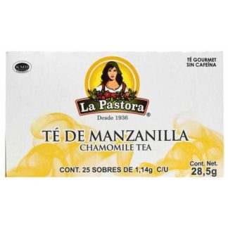 TE DE MANZANILLA 25 SOB LA PASTORA