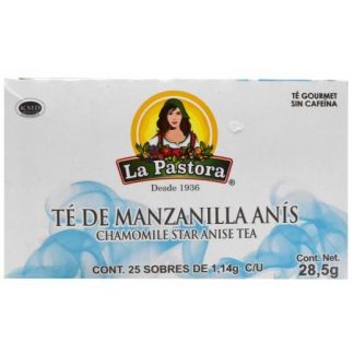TE DE MANZANILLA CON ANIS 25 SOB LA PASTORA
