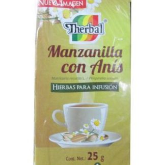 TE DE MANZANILLA CON ANIS 25 SOB THERBAL