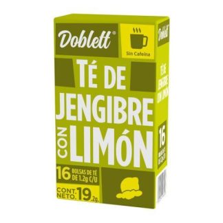 TE DOBLETT JENGIBRE LIMON 16 SOBRES DE 1.2 GR