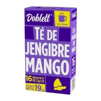 TE DOBLETT JENGIBRE MANGO 16 SOBRS DE 19.2 GR