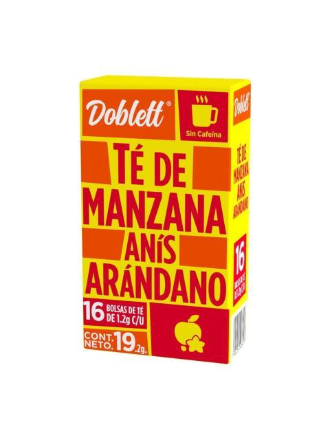 TE DOBLETT MANZANA ANIS ARAN. 16 SOBRES 1.2 GR