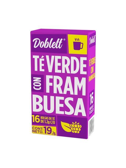 TE DOBLETT VERDE FRAM. 16 SOBRES DE 1.2 GR