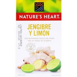 TE JENGIBRE LIMON 20 SOB NATURES HEART