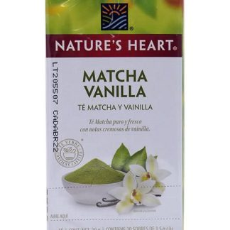 TE MATCHA VAINILLA 30 G 20 SOB NATURES HEART
