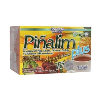 TE PIÑALIM PLUS C 30 SOB. 3G ADICIONADO CON ALCACHOFA AGUAJE PERUA GN+VIDA