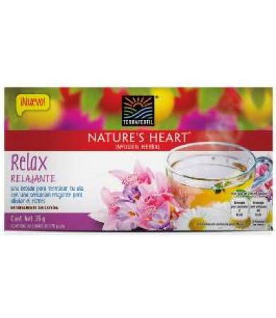 TE RELAJANTE LAVANDA PETALOS DE ROSA 35 G NATURES HEART