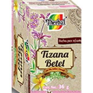 INFUSION TIZANA BETEL C 36 SOB DE 1 GR CON TILA AZHAR Y TORONJIL. THERBAL