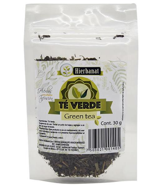 TE VERDE EN HOJA 30 G HIERBANAT