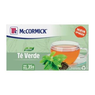 TE VERDE MCCORMICK 25 SOBRES