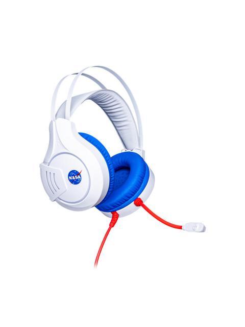 TECHZONE AUDIFONOS GAMER NS-HSG03 ALAMBRICO 2.1 METROS 3.5MM-USB BLANCO-AZUL