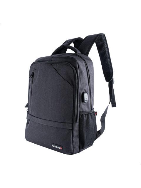 TECHZONE MOCHILA DE NYLON-POLIESTER LOUD PARA LAPTOP 15.6 NEGRO