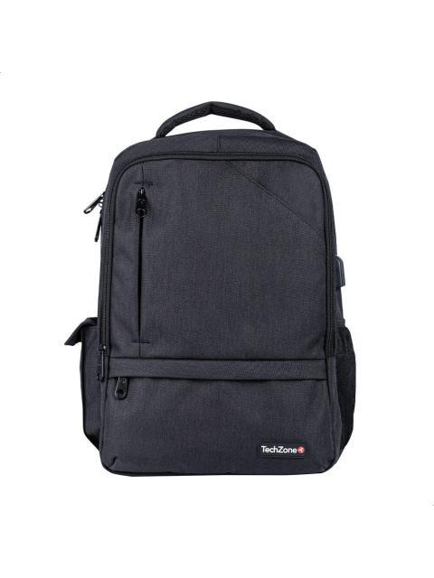 TECHZONE MOCHILA DE NYLON-POLIESTER LOUD PARA LAPTOP 15.6 NEGRO - Image 3