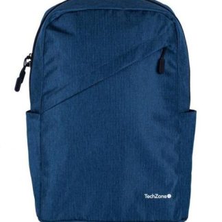 TECHZONE MOCHILA DE POLIESTER CLASSIC PARA LAPTOP 15.6 AZUL