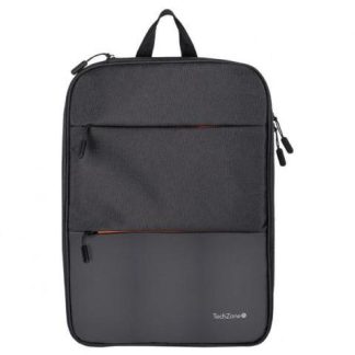 TECHZONE MOCHILA DE POLIESTER EXPAND PARA LAPTOP 16 NEGRO