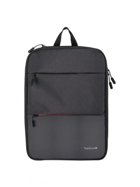 TECHZONE MOCHILA DE POLIESTER EXPAND PARA LAPTOP 16 NEGRO