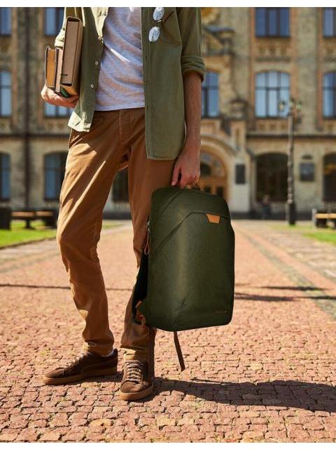 TECHZONE MOCHILA DE POLIETILENO RPET ECHO HERO PARA LAPTOP 15.6 VERDE - Image 3