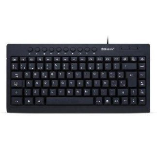 TECLADO BROBOTIX ALAMBRICO USB TECLAS PROGRAMABLES NEGRO 963067