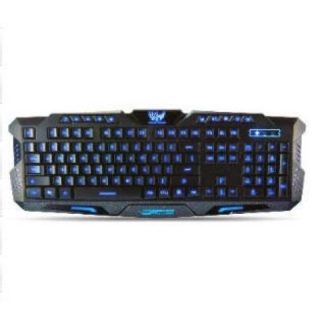 TECLADO GAMER BROBOTIX M200 RGB ALAMBRICO NEGRO (INGLES)