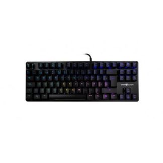 TECLADO GAMER GAME FACTOR KBG500 RGB TECLADO MECANICO SWITCH KRED BLUE ALAMBRICO NEGRO (ESPANOL)