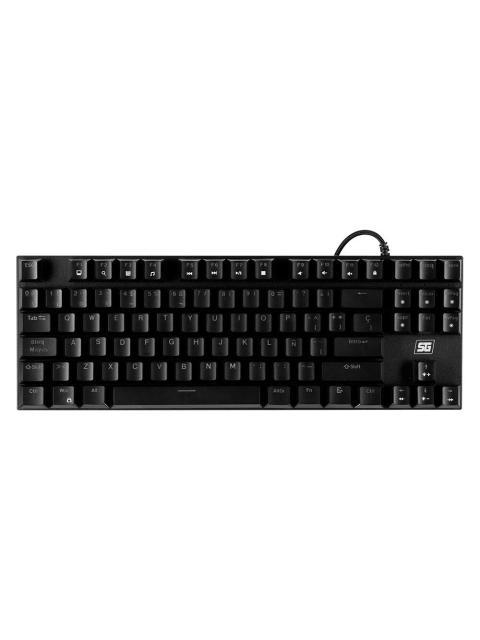 TECLADO GAMER VORAGO KB-600 RGB TKL TECLADO MECANICO ALAMBRICO NEGRO (ESPANOL)