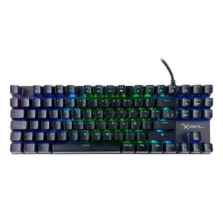 TECLADO GAMER XZEAL XZ1020 TECLADO MECANICO SWITCH RED ALAMBRICO NEGRO (ESPANOL) - ¡COMPRA Y RECIBE $50 DE SALDO DE REGALO EN TU PROXIMA COMPRA!