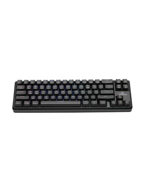 TECLADO GAMER YEYIAN AKIL S3500 LED RGB TECLADO MECANICO OUTEMU BLUE INALAMBRICO USB-BLUETOOTH NEGRO ESPANOL