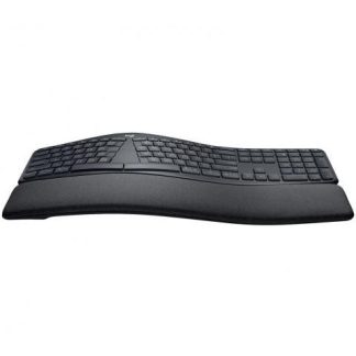 TECLADO LOGITECH ERGO K860 INALAMBRICO RF WIRELESS-BLUETOOTH NEGRO (ESPANOL)