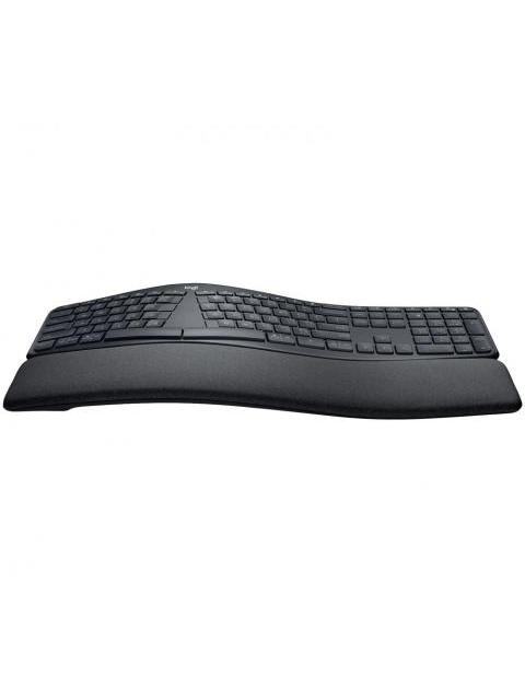 TECLADO LOGITECH ERGO K860 INALAMBRICO RF WIRELESS-BLUETOOTH NEGRO (ESPANOL)