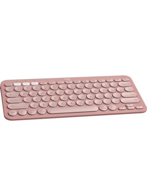 TECLADO LOGITECH PEBBLE KEYS 2 K380S INALAMBRICO BLUETOOTH ROSA (INGLES) - Image 3