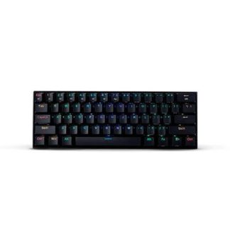 TECLADO MECANICO REDRAGON DRACONIC INGLES NEGRO RGB