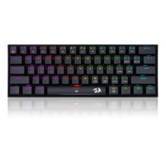 TECLADO MECANICO REDRAGON DRAGONBORN K630RGB BROWN INGLES NEGRO RGB