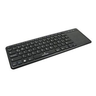 TECLADO PERFECT CHOICE PC-201021 RF INALAMBRICO USB NEGRO (ESPANOL)