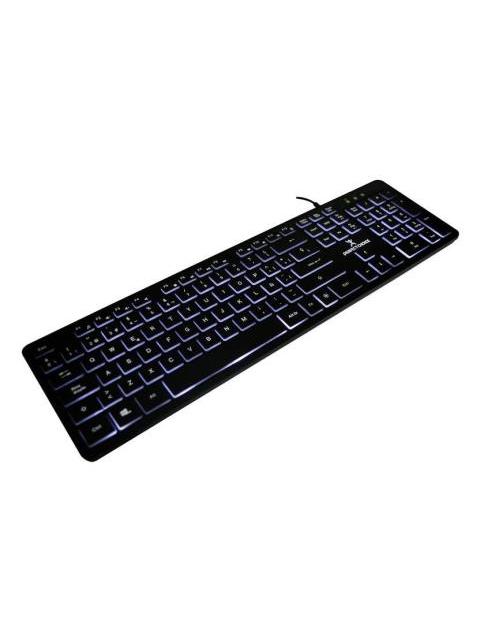 TECLADO PERFECT CHOICE PC-201304 ALAMBRICO USB NEGRO (ESPANOL) - Image 3