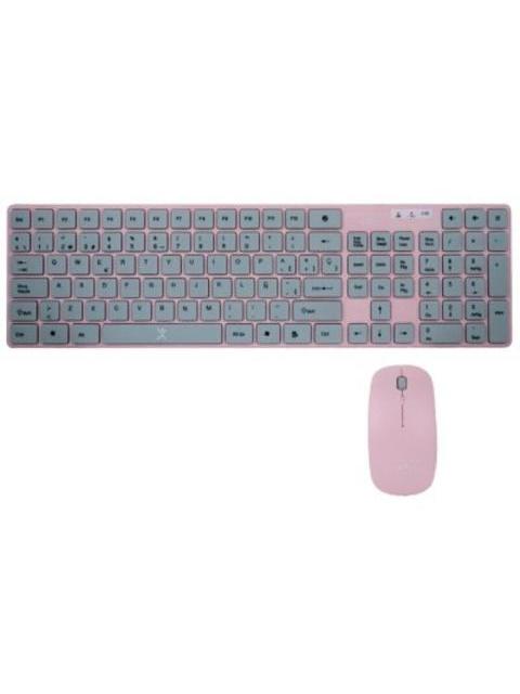 TECLADO Y MOUSE PERFECT CHOICE PC-201069 KID BALLONS INALAMB