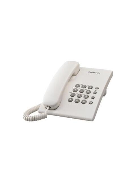 TELEFONO ANALOGICO PANASONIC KXTS500MEW ANALOGICA ESCRITORIO-PARED COLOR BLANCO