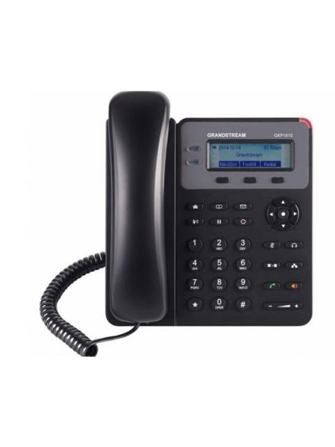 TELEFONO IP DE 1 LINEA CON 1 CUENTA SIP ETHERNET SIN POE CONFERENCIA DE 3 VIAS INCLUYE SU FUENTE DE ALIMENTACION