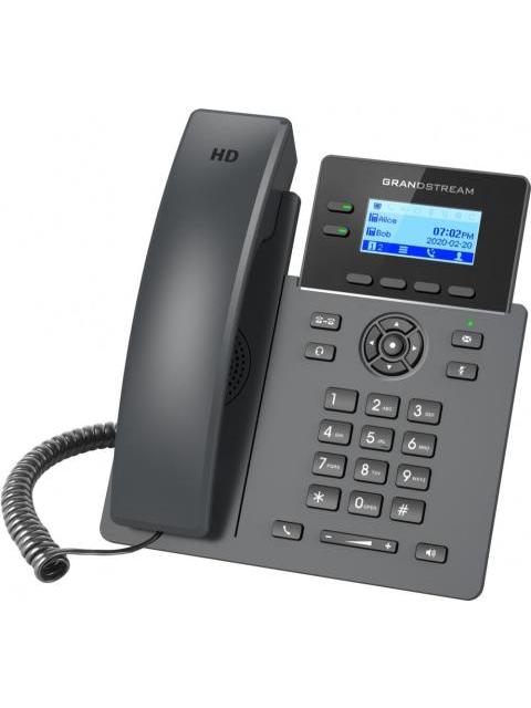 TELEFONO IP DE 2 LINEAS CON 4 CUENTAS SIP CONFERENCIA DE 5 VIAS ETHERNET SIN POE PERO SI INCLUYE SU FUENTE DE ALIMENTACION