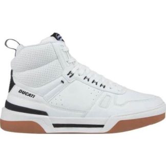 TENIS BOTA CASUAL BLANCO/NEGRO DUCATI