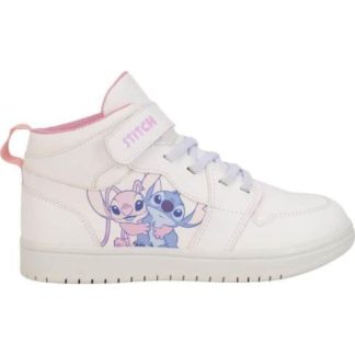 TENIS BOTA ESCOLAR STITCH BLANCO DISNEY
