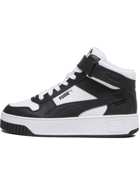 TENIS CASUAL CARINA STREET MID BLANCO/NEGRO PUMA