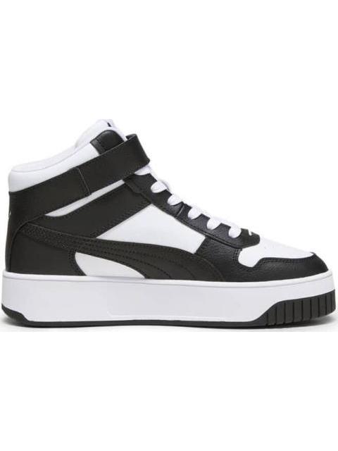 TENIS CASUAL CARINA STREET MID BLANCO/NEGRO PUMA - Image 4