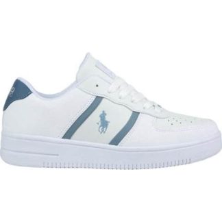 TENIS CASUAL CLASICO FRANJAS BLANCO HPC POLO