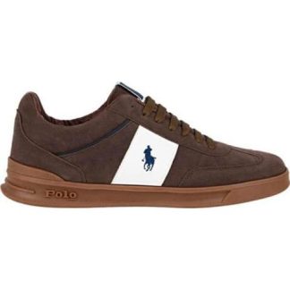 TENIS CASUAL CLASICO GAMUZA CAFE HPC POLO