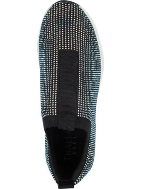 TENIS CASUAL CON BRILLOS NEGRO THALIA SODI - Image 4