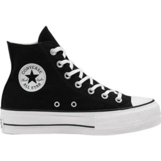 TENIS CASUAL CON PLATAFORMA NEGRO CONVERSE