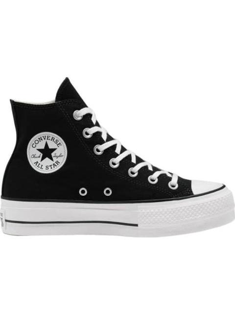 TENIS CASUAL CON PLATAFORMA NEGRO CONVERSE