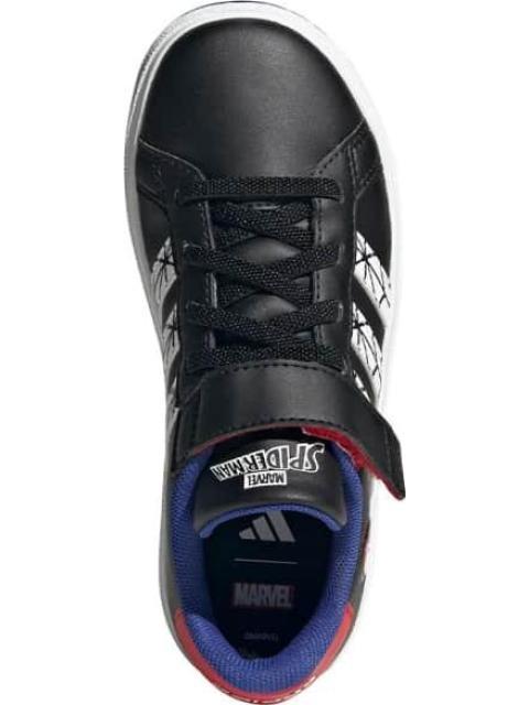 TENIS CASUAL GRAND COURT SPIDER-M BLANCO/NEGRO ADIDAS - Image 3